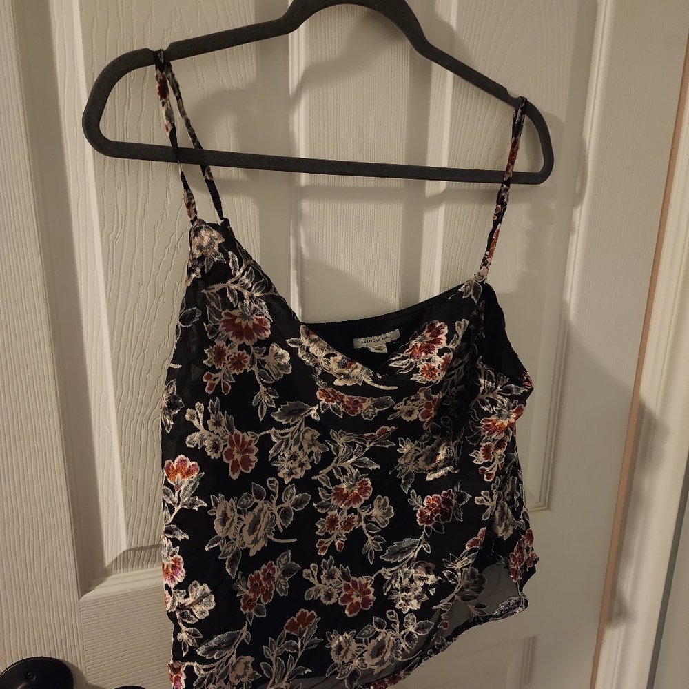 Floral crop top